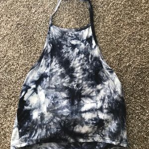 Tye die crop top from Tillys